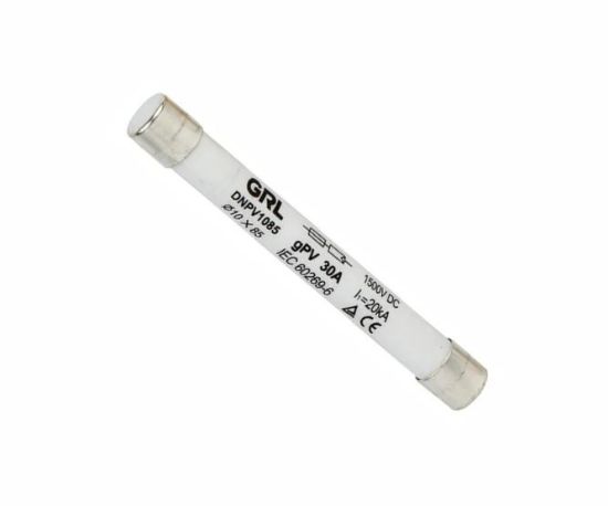 Picture of DC SOLAR PV FUSE 10x85mm 30A 1.5KVDC