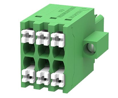 Picture of TERMINAL BLOCK 6W 2 ROW 3.5 PLUG-IN