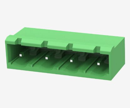 Picture of HEADER R/A PCB-MNT 4W CLOSED P=7.62