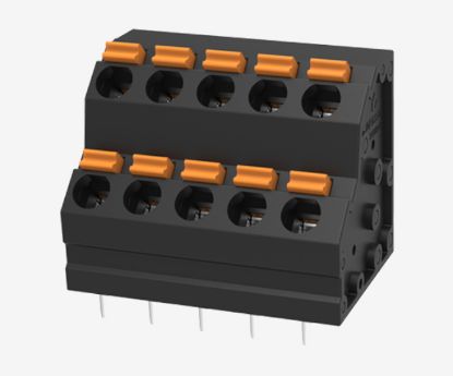 Picture of PCB SPRING TERMINAL BLOCK 10W 2 ROW P=5