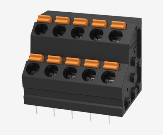 Picture of PCB SPRING TERMINAL BLOCK 10W 2 ROW P=5