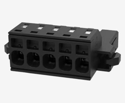 Picture of TERMINAL BLOCK 5W PLUG IN PRESS GREY