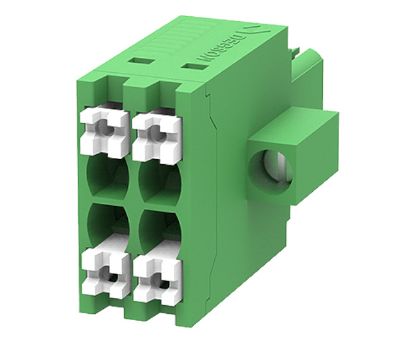 Picture of TERMINAL BLOCK 4W 2 ROW 3.5 PLUG-IN