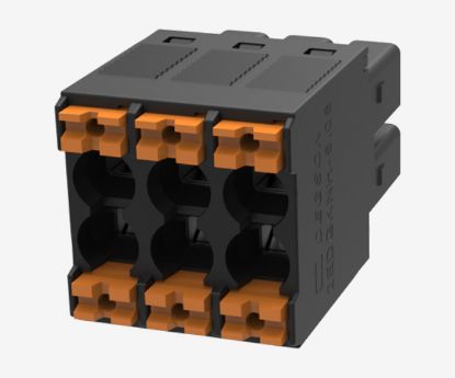 Picture of TERMINAL BLOCK 2 ROW 6W PLUG-IN P=5.08