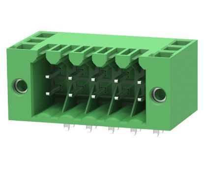 Picture of TERMINAL BLOCK PLUG-IN R/A PCB 2 ROW 10W 3.5 CLOSED