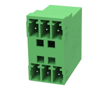 Picture of HEADER PLUG R/A 6P CLOSED P=3.5