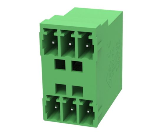 Picture of HEADER PLUG R/A 6P CLOSED P=3.5