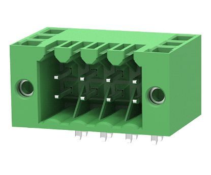 Picture of TERMINAL BLOCK PLUG-IN R/A PCB 2 ROW 8W 3.5 CLOSED