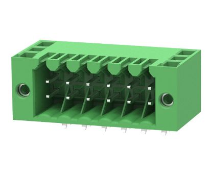 Picture of TERMINAL BLOCK PLUG-IN R/A PCB 2 ROW 12W 3.5 CLOSED
