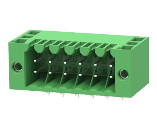 Picture of TERMINAL BLOCK PLUG-IN R/A PCB 2 ROW 16W 3.5 CLOSED