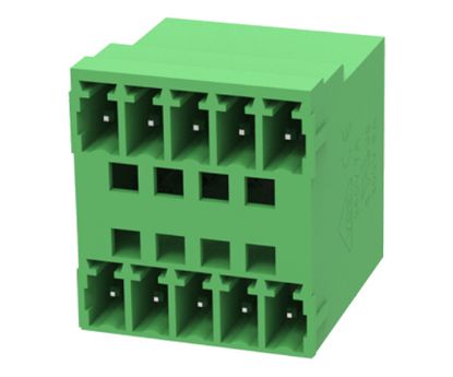 Picture of HEADER PLUG R/A 10P CLOSED P=3.5