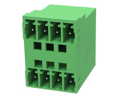 Picture of HEADER PLUG R/A 8P CLOSED P=3.5