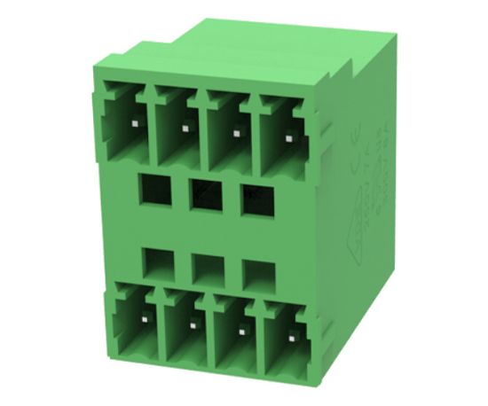 Picture of HEADER PLUG R/A 8P CLOSED P=3.5