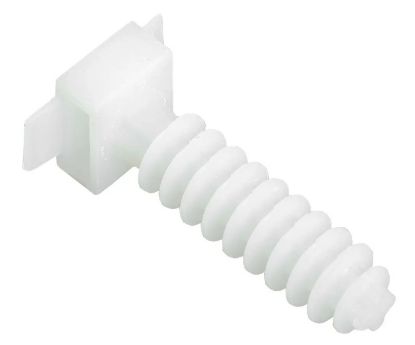 Picture of WALL PLUG CABLE TIE MOUNT 8mm WHITE