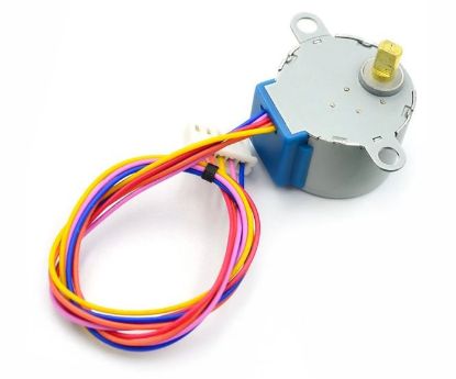 Picture of GEARED STEPPER MOTOR 5VDC R=64
