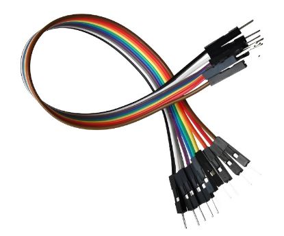 Picture of JUMPER LEADS 200mm PLUG-PLUG M/C - 10P/BAG