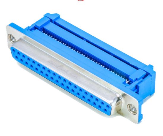 Picture of IDC SOCKET D-SUB 37W METAL MNT & PLASTIC STRAIN