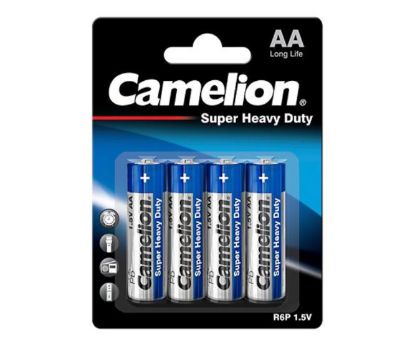 Picture of R6/AA BATTERY 1.5V 1.22A/h ZINC CHLORIDE - 4P/PACK