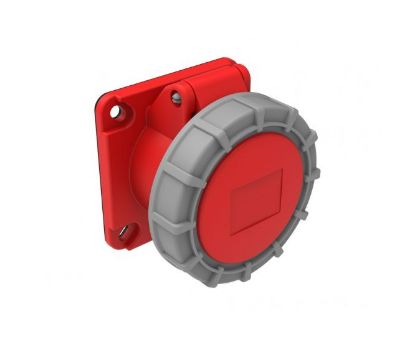 Picture of STRAIGHT PANEL MOUNT SOCKET 16A 3P+E