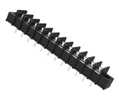 Picture of BARRIER TERMINAL BLOCK 10W P=7.62mm PANEL MOUNT