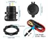 Picture of 58W USB CAR CHARGER 3-PORT PD / USB-C / USB-3 /