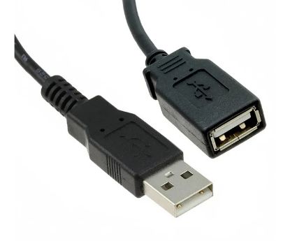 Picture of USB ADAPTOR LEAD A-PLUG TO A-SOCKET 1.8M
