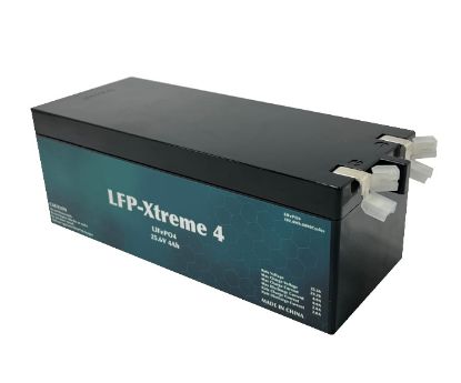 Picture of LITHIUM / LiFePO4 BATTERY 25.6V 4AH 178x68x68mm