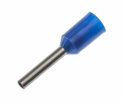 Picture of TERMINAL BOOT LACE BLUE 0.75mm2 L=8