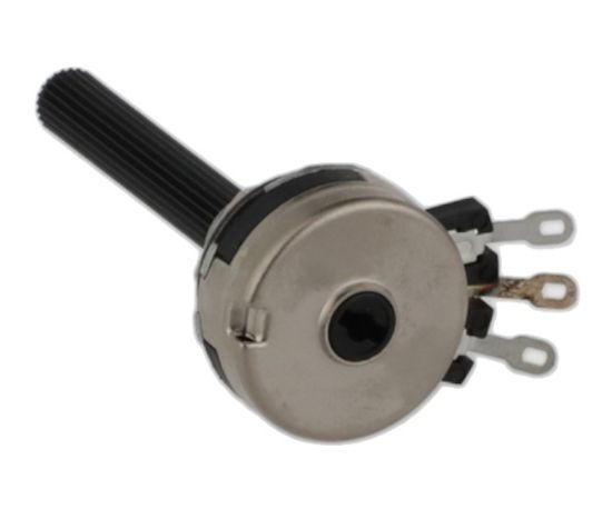 Picture of POTENTIOMETER 1 TURN OD=21mm SHAFT=6mm 1M SOLDER PINS