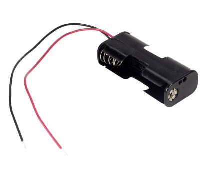 Picture of BATTERY HOLDER FOR 2xAA W/LEADS