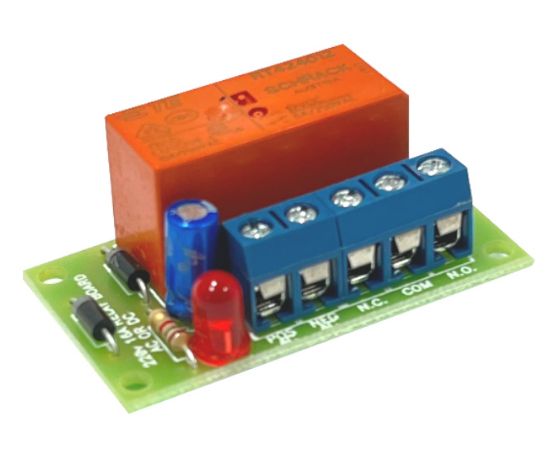 Picture of 12V RELAY ON BOARD SPDT 220VAC 16A CONTACT
