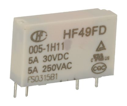 Picture of RELAY SIL/SIP SPST 5V 5A PCB