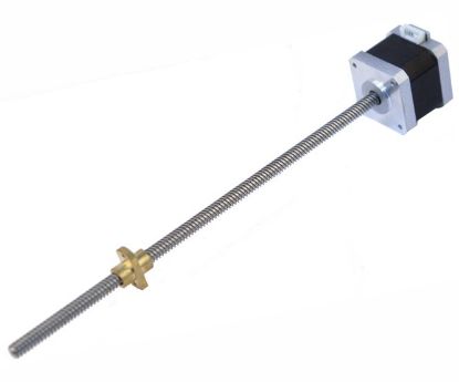 Picture of STEPPER MOTOR LINEAR 250mm FEED SCREW 42x42mm