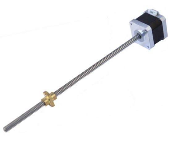 Picture of STEPPER MOTOR LINEAR 250mm FEED SCREW 42x42mm
