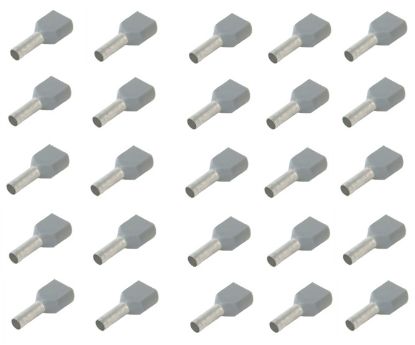 Picture of GREY NYLON-INSULATED CORD END TERMINAL L=10 - 1K/BAG