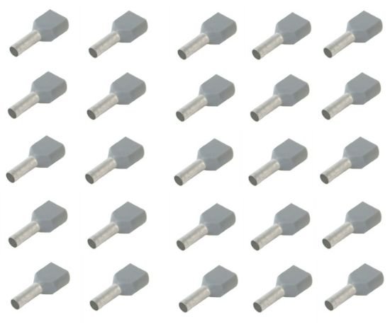 Picture of GREY NYLON-INSULATED CORD END TERMINAL L=10 - 1K/BAG