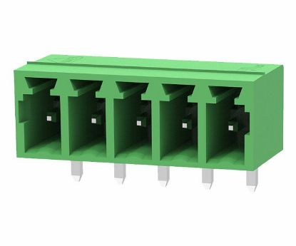 Picture of PCB HEADER R/A PCB-MNT 05P CLOSED ENDS P=3.81