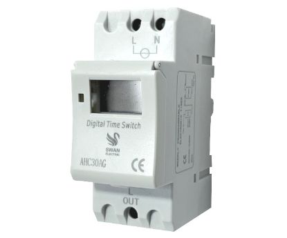 Picture of 220VAC DIGITAL WEEKLY PROGRAMMABLE TIMER 15A