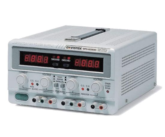Picture of LAB / BENCH POWER SUPPLY 2CH 0- 60V 3A AND 5V