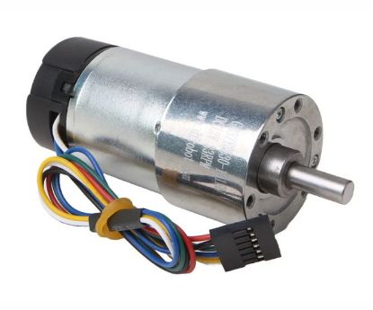 Picture of GEARED BRUSH MOTOR WITH 5VDC ENCODER 12V 83RPM