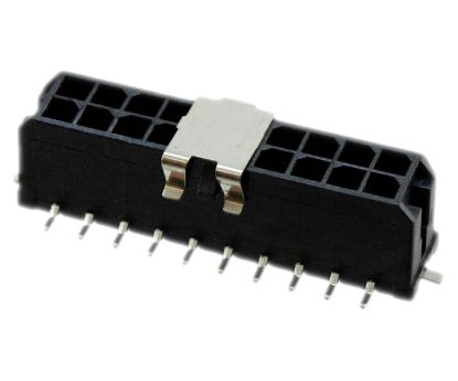 Picture of SMD SOCKET CONNECTOR HEADER DIL 20W P=3mm
