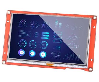 Picture of 5-INCH HMI TOUCH DISPLAY WITH ENCLOSURE 184x140x37mm