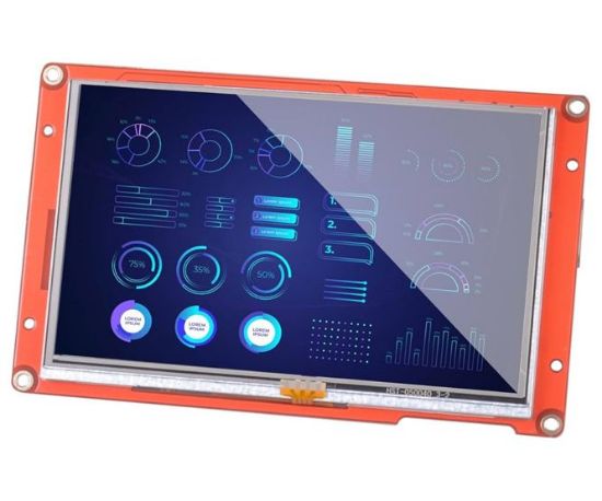 Picture of 5-INCH HMI TOUCH DISPLAY WITH ENCLOSURE 184x140x37mm