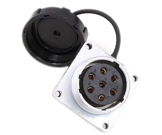 Picture of 7 WAY 34mm PANEL MOUNT SOCKET
