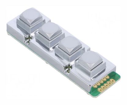 Picture of KEYPAD METAL 1x4-BUTTONS
