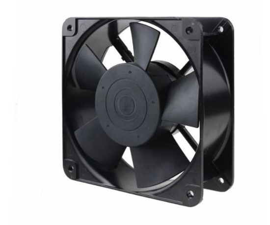 Picture of 220V AXIAL FAN 80sqx25mm SLV 19CFM W/WIRE LEADS