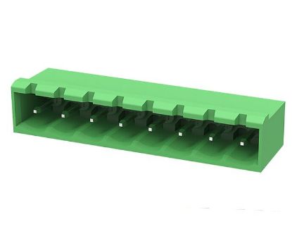 Picture of TERMINAL BLOCK R/A PCB-MNT  8P CLOS 5.08