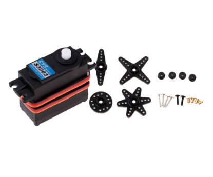 Picture of 3Kg PLASTIC MOTOR SERVO 180-DEG 6-7V 40x20x38mm