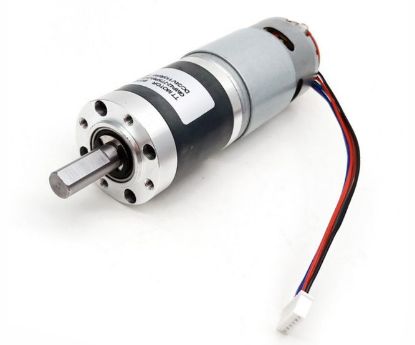 Picture of GEARED DC BRUSH MOTOR W/ENCODER 24V 1130RPM 2.8KG.CM