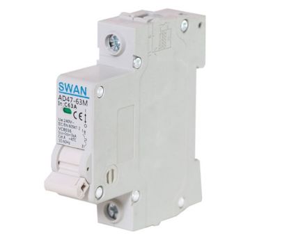 Picture of CIRCUIT BREAKER 3KA C-CURVE 1P 1A